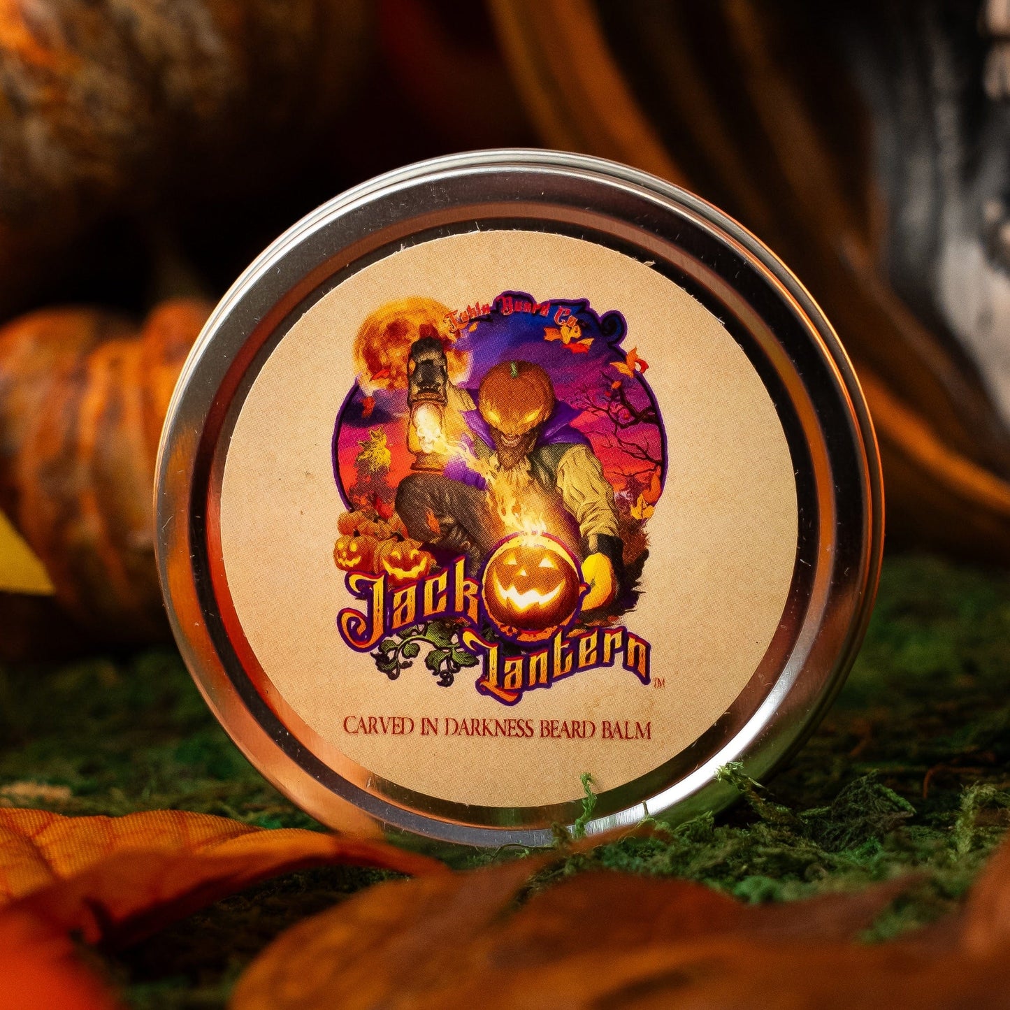 Jack-O-Lantern - Beard Balm - Sugared Pecans, Pumpkin Muffins, Dark Roast Coffee