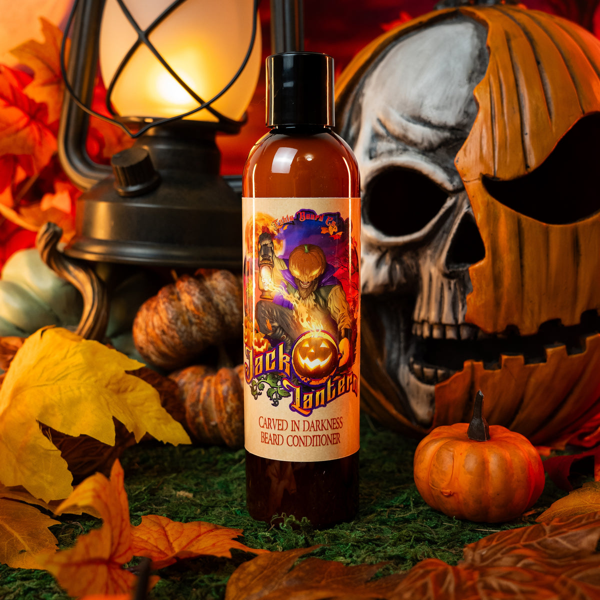 Jack-O-Lantern - Beard Conditioner - Sugared Pecans, Pumpkin Muffins, Dark Roast Coffee