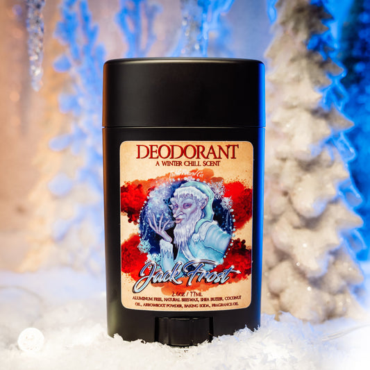 Jack Frost - Deodorant - Christmas Pine, Fir Trees, and Peppermint Stick