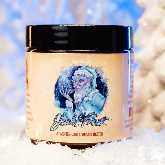 Jack Frost - Beard Butter - Christmas Pine, Fir Trees, and Peppermint Stick