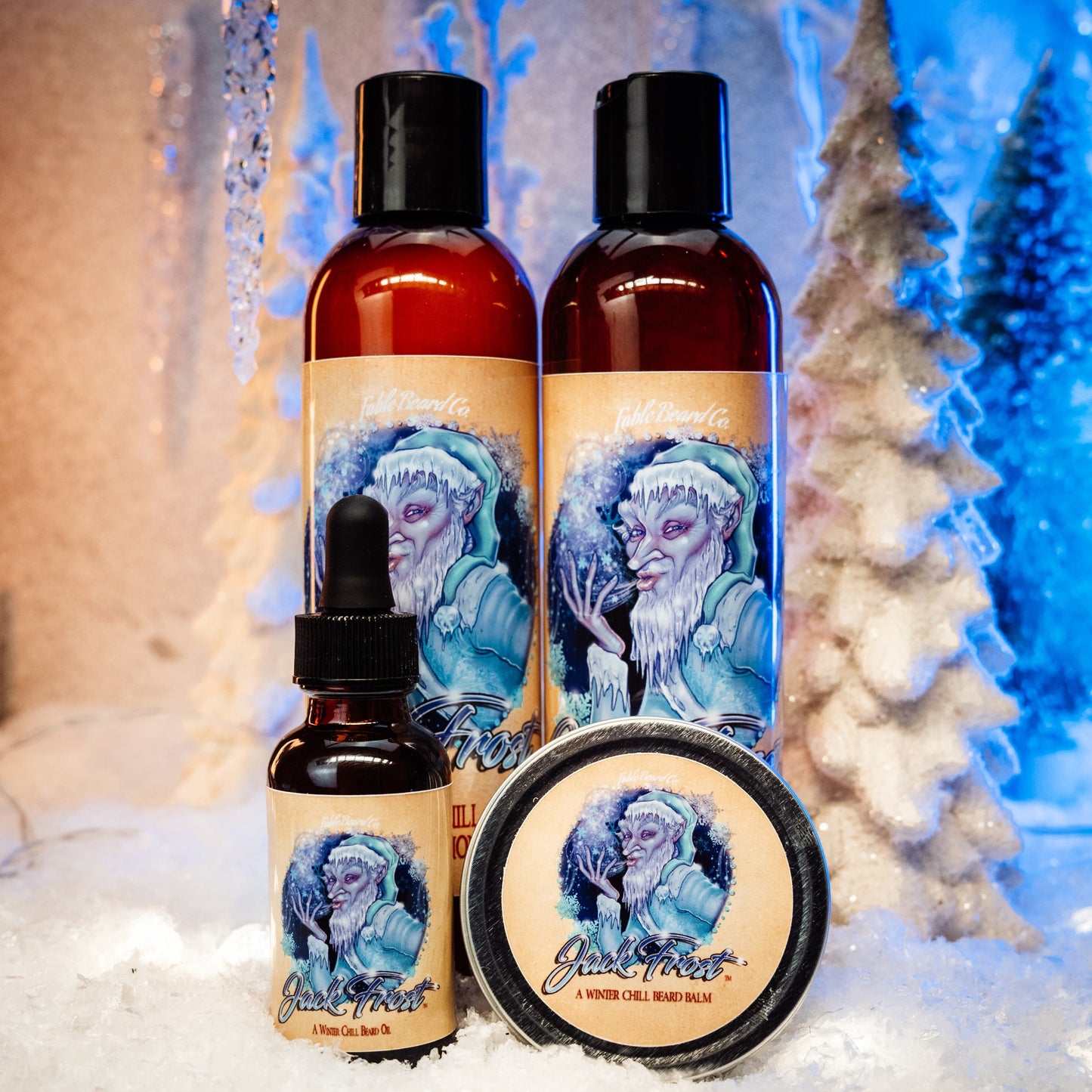 Jack Frost - Complete Balm Kit - Christmas Pine, Fir Trees, and Peppermint Stick