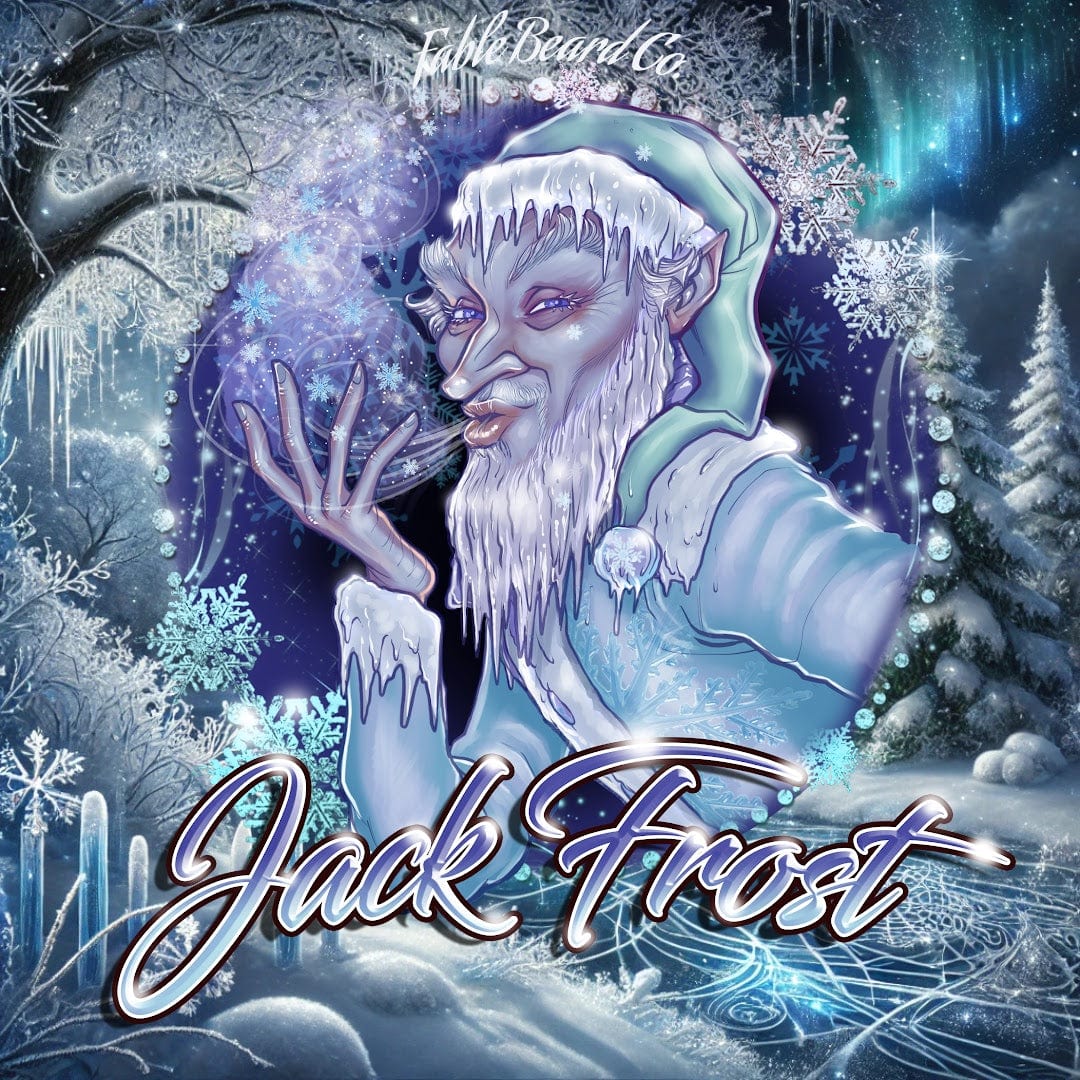 Jack Frost - Beard Oil - Christmas Pine, Fir Trees, and Peppermint Stick