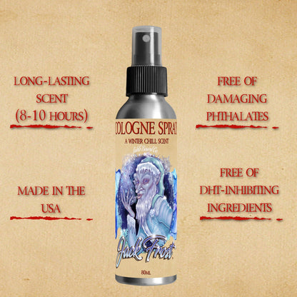 Jack Frost - Cologne - Christmas Pine, Fir Trees, and Peppermint Stick