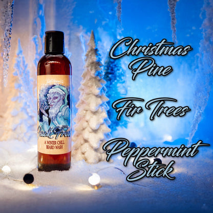 Jack Frost - Beard Wash - Christmas Pine, Fir Trees, and Peppermint Stick