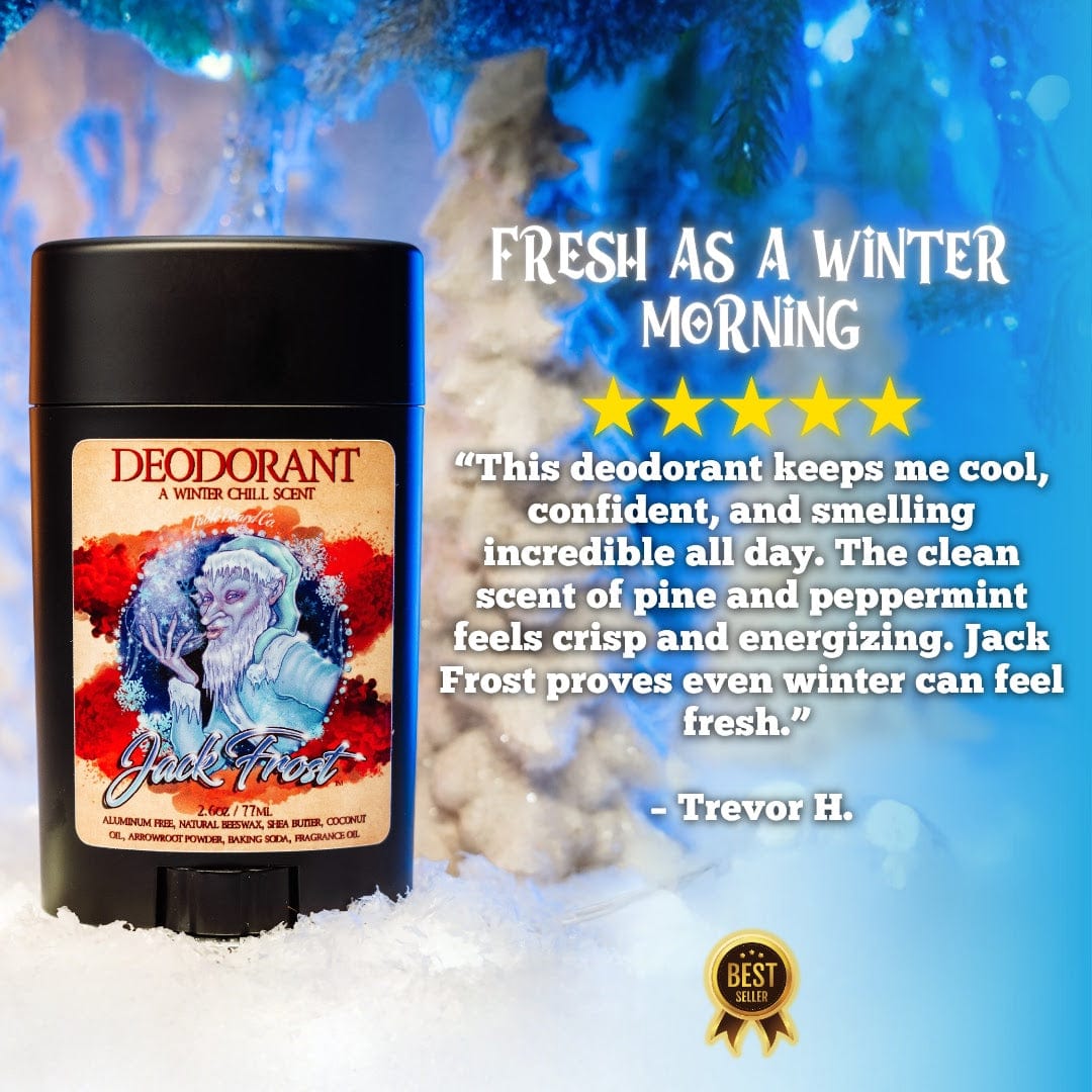 Jack Frost - Deodorant - Christmas Pine, Fir Trees, and Peppermint Stick