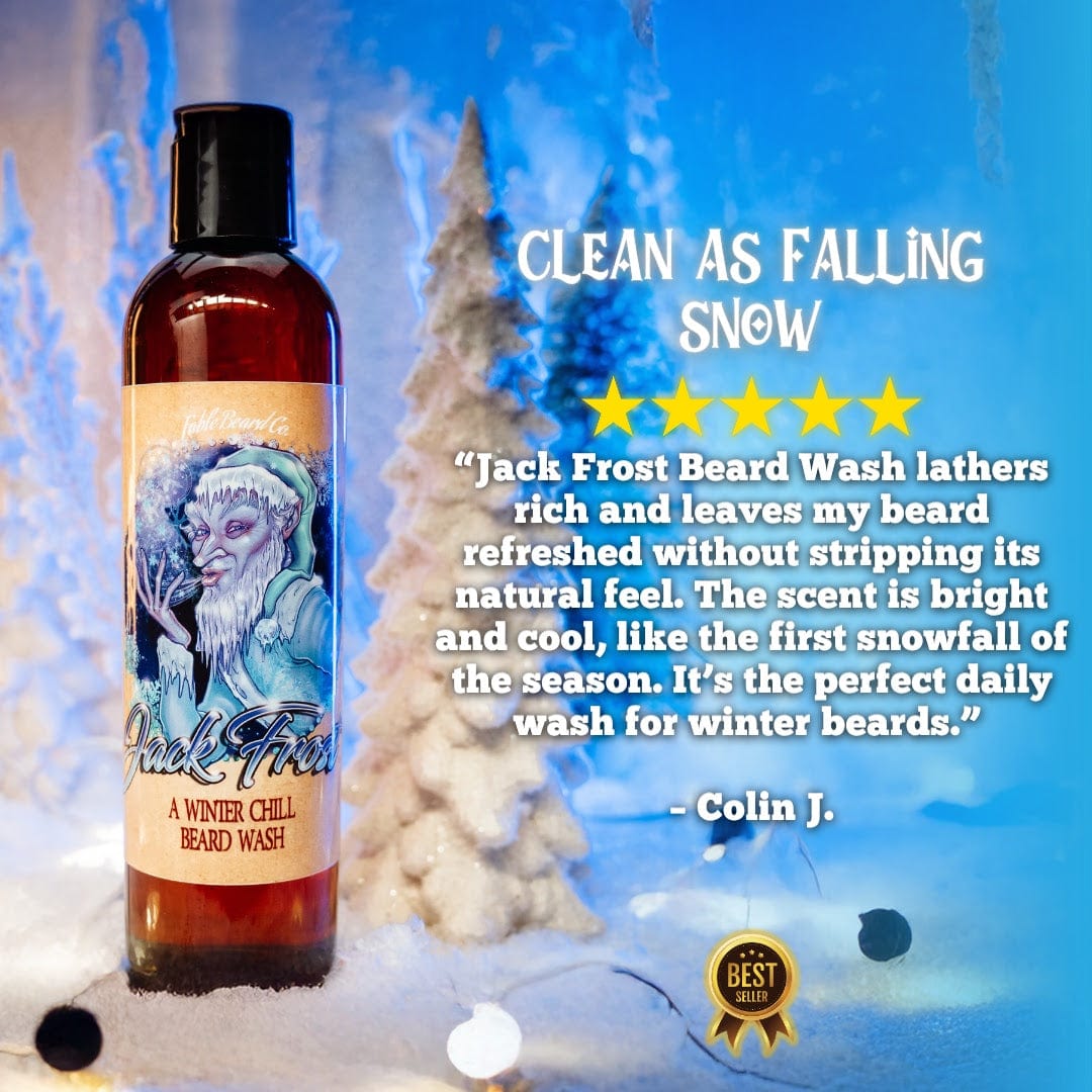 Jack Frost - Beard Wash - Christmas Pine, Fir Trees, and Peppermint Stick