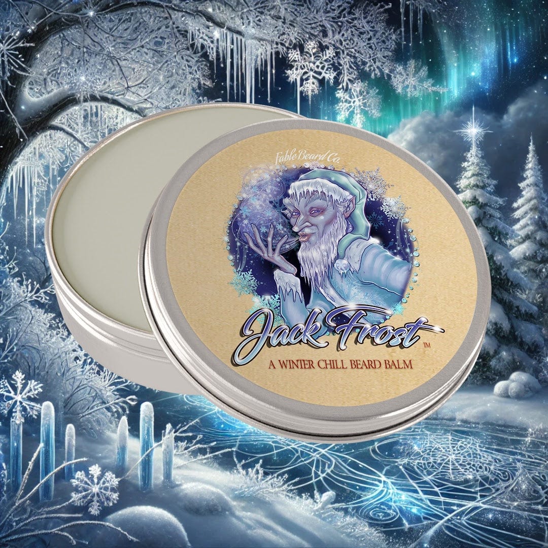 Jack Frost - Beard Balm - Christmas Pine, Fir Trees, and Peppermint Stick