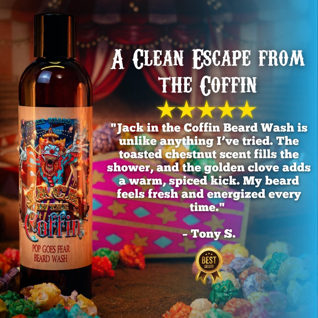 Jack-In-The-Coffin - Beard Wash - Toasted Chestnuts, Golden Clove, Toffee Crunch