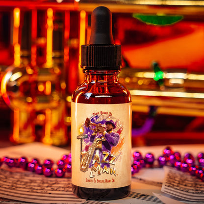 The Jazzman - Beard Oil - Smooth Old-Fashioned, Orange Peel, Clean Musk