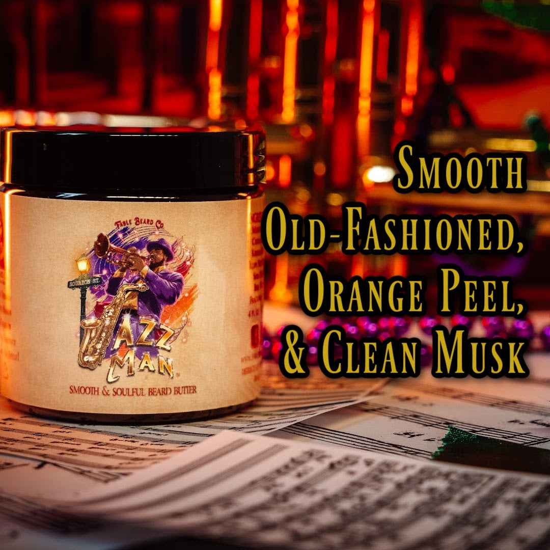 The Jazzman - Beard Butter - Smooth Old-Fashioned, Orange Peel, Clean Musk