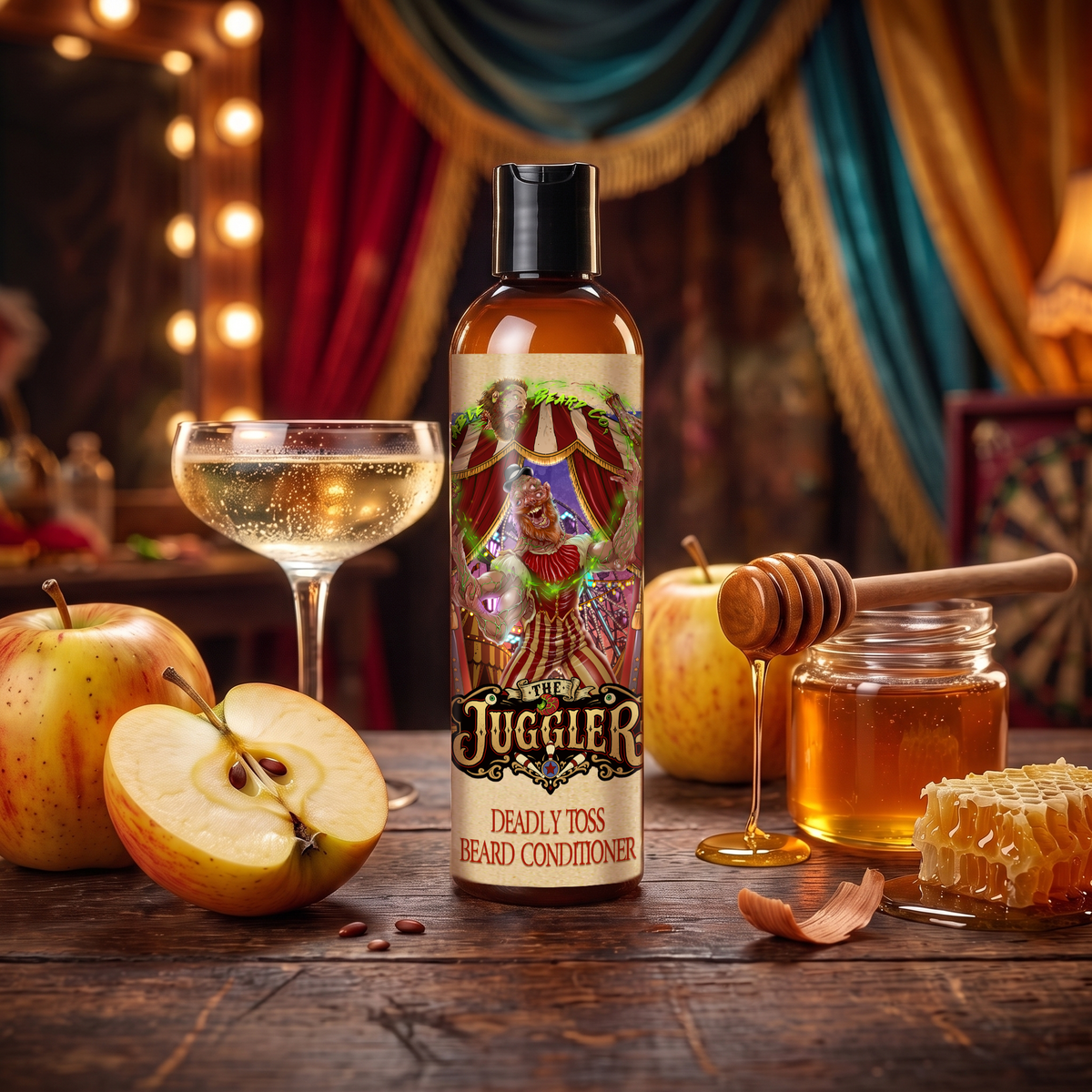 The Juggler - Beard Conditioner - Champagne Apples, Aged Teakwood, Vibrant Honey