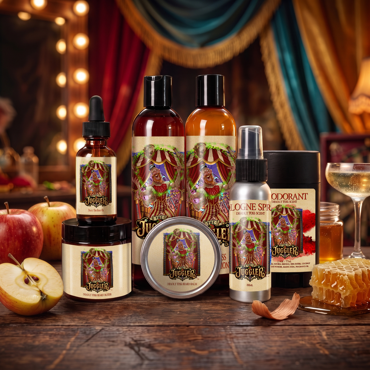 The Juggler - Ultimate Bundle - Champagne Apples, Aged Teakwood, Vibrant Honey