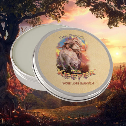 The Keeper - Beard Balm - Exotic Tobacco, Citrus Zest, Ancient Woods, and Spicy Patchouli