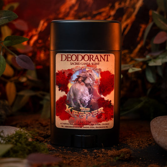 The Keeper - Deodorant - Exotic Tobacco, Citrus Zest, Ancient Woods, and Spicy Patchouli