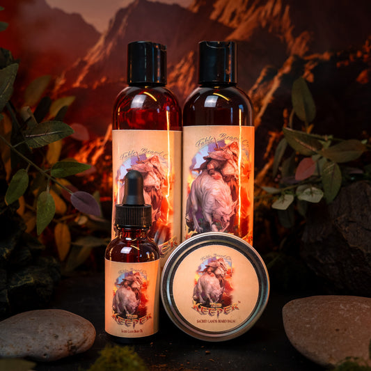 The Keeper - Complete Balm Kit - Exotic Tobacco, Citrus Zest, Ancient Woods, and Spicy Patchouli