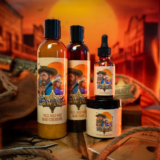 Lawman - Complete Butter Kit - Worn Saddle Leather, Storm Washed Bergamot, Golden Amber