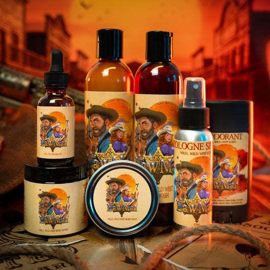 Lawman - Ultimate Bundle - Worn Saddle Leather, Storm Washed Bergamot, Golden Amber