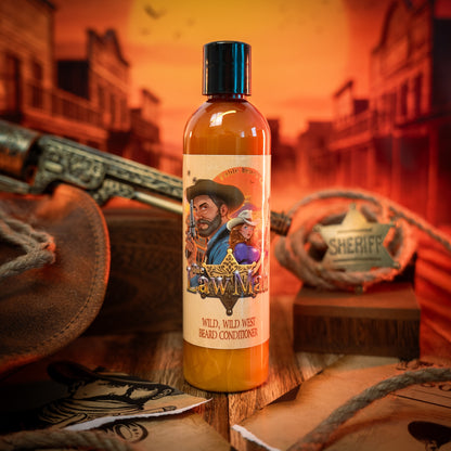 Lawman - Beard Conditioner - Worn Saddle Leather, Storm Washed Bergamot, Golden Amber