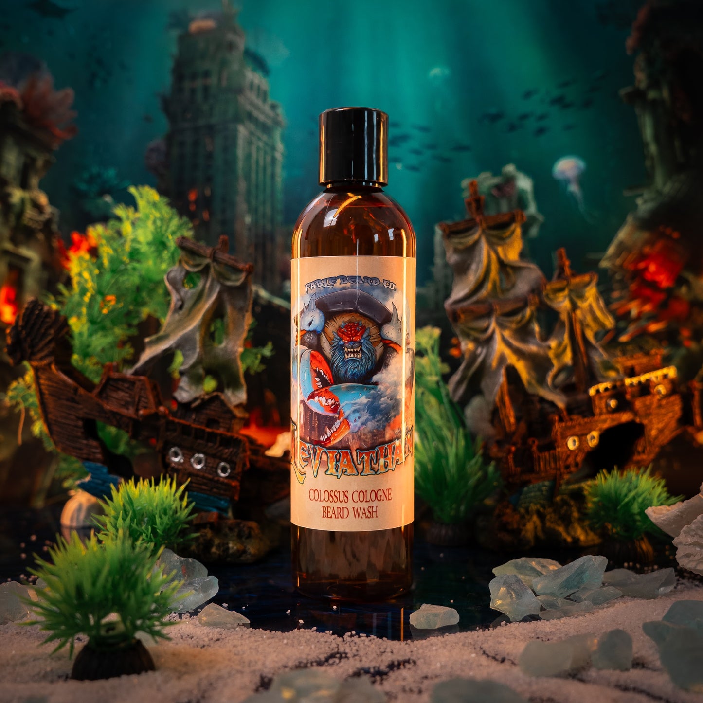 Leviathan - Beard Wash - Primordial Sea Salt, Warm Star Anise, Rich Coconut Milk
