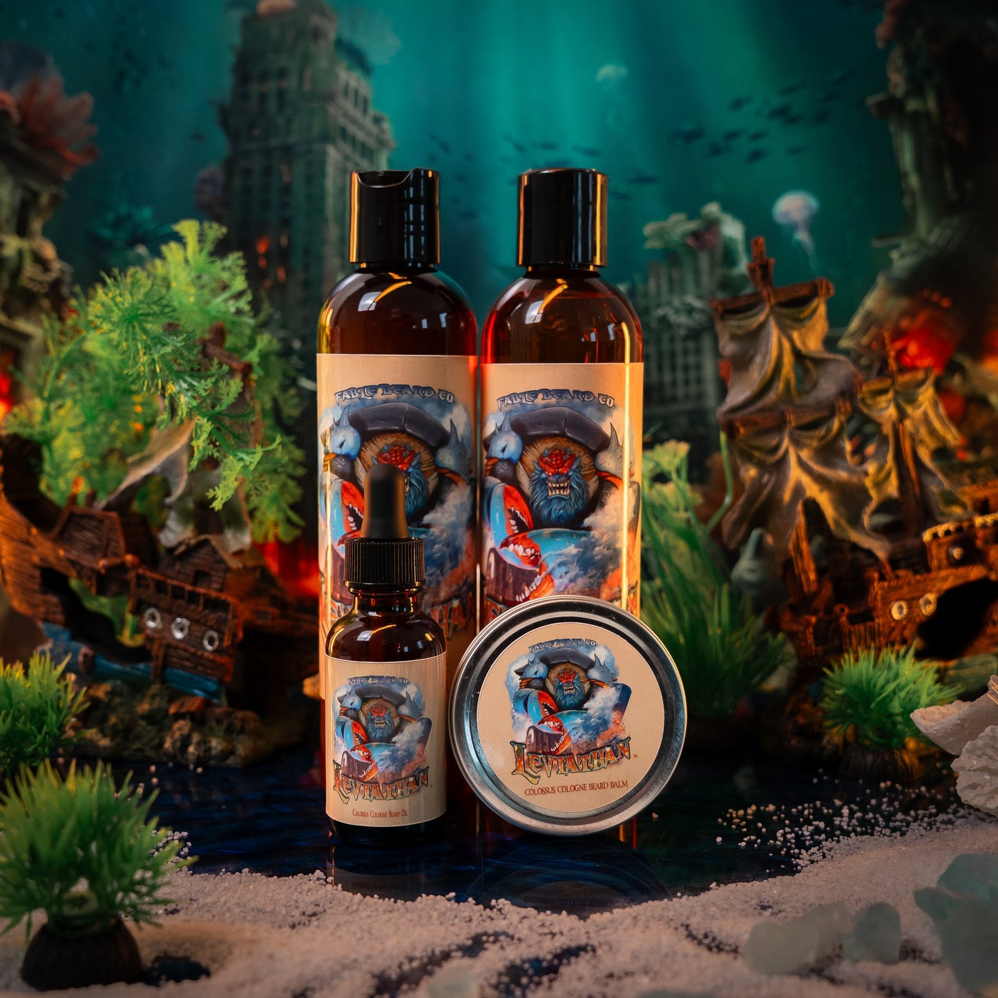 Leviathan - Complete Balm Kit - Primordial Sea Salt, Warm Star Anise, Rich Coconut Milk