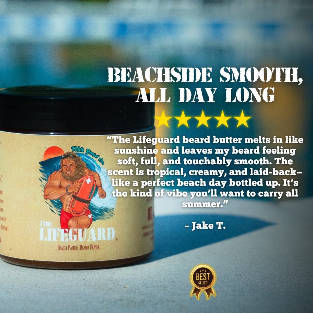 The Lifeguard - Beard Butter - Pineapple Margarita, Creamy Vanilla & Golden Amber