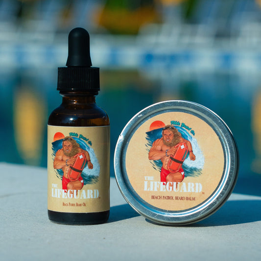 The Lifeguard - Beard Oil & Balm Kit - Pineapple Margarita, Creamy Vanilla & Golden Amber