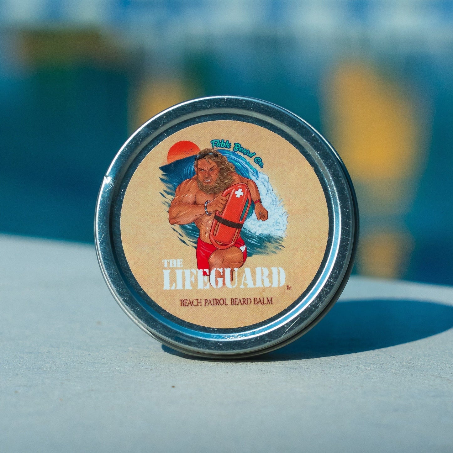 The Lifeguard - Beard Balm - Pineapple Margarita, Creamy Vanilla & Golden Amber