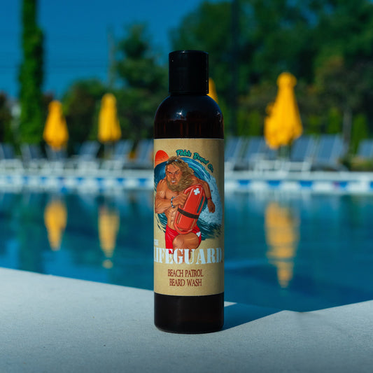The Lifeguard - Beard Wash - Pineapple Margarita, Creamy Vanilla & Golden Amber
