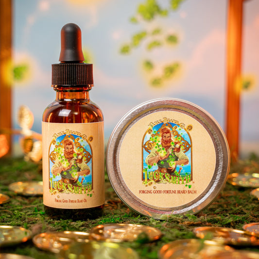 Lucksmith - Beard Oil & Balm Kit - Summer Rain, Golden Cardamom, Musky Cashmeran