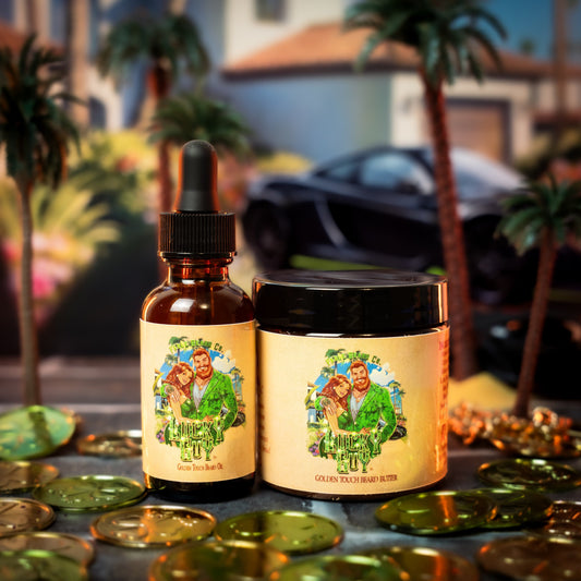Lucky Guy - Beard Oil & Butter Kit - Cooling Sea Water, Clean Oak Moss, Golden Sugarcane