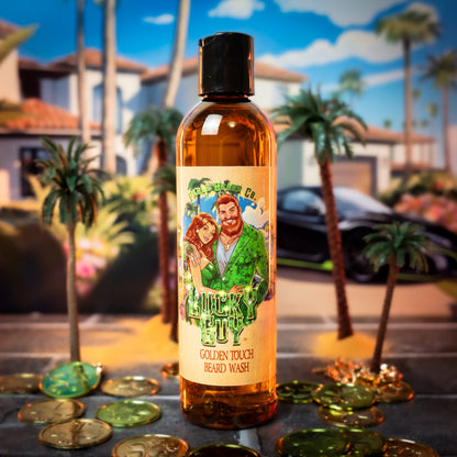 Lucky Guy - Beard Wash - Cooling Sea Water, Clean Oak Moss, Golden Sugarcane