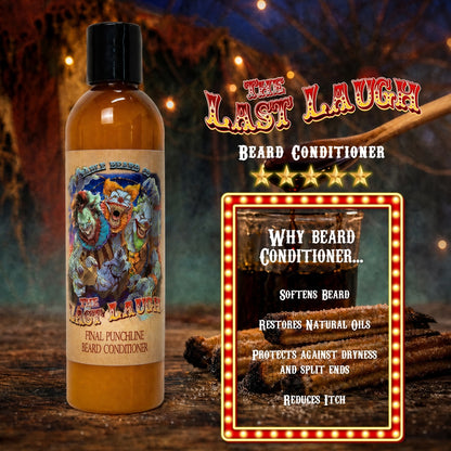 The Last Laugh - Beard Conditioner - Manic Cotton Candy, Twisted Churros, Wicked Maple Drizzle