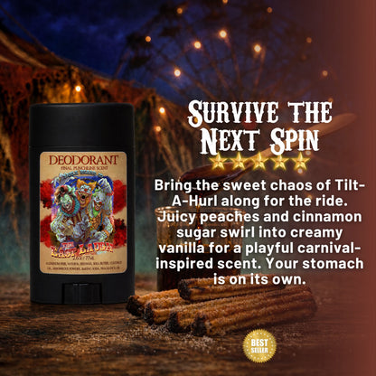 The Last Laugh - Deodorant - Manic Cotton Candy, Twisted Churros, Wicked Maple Drizzle