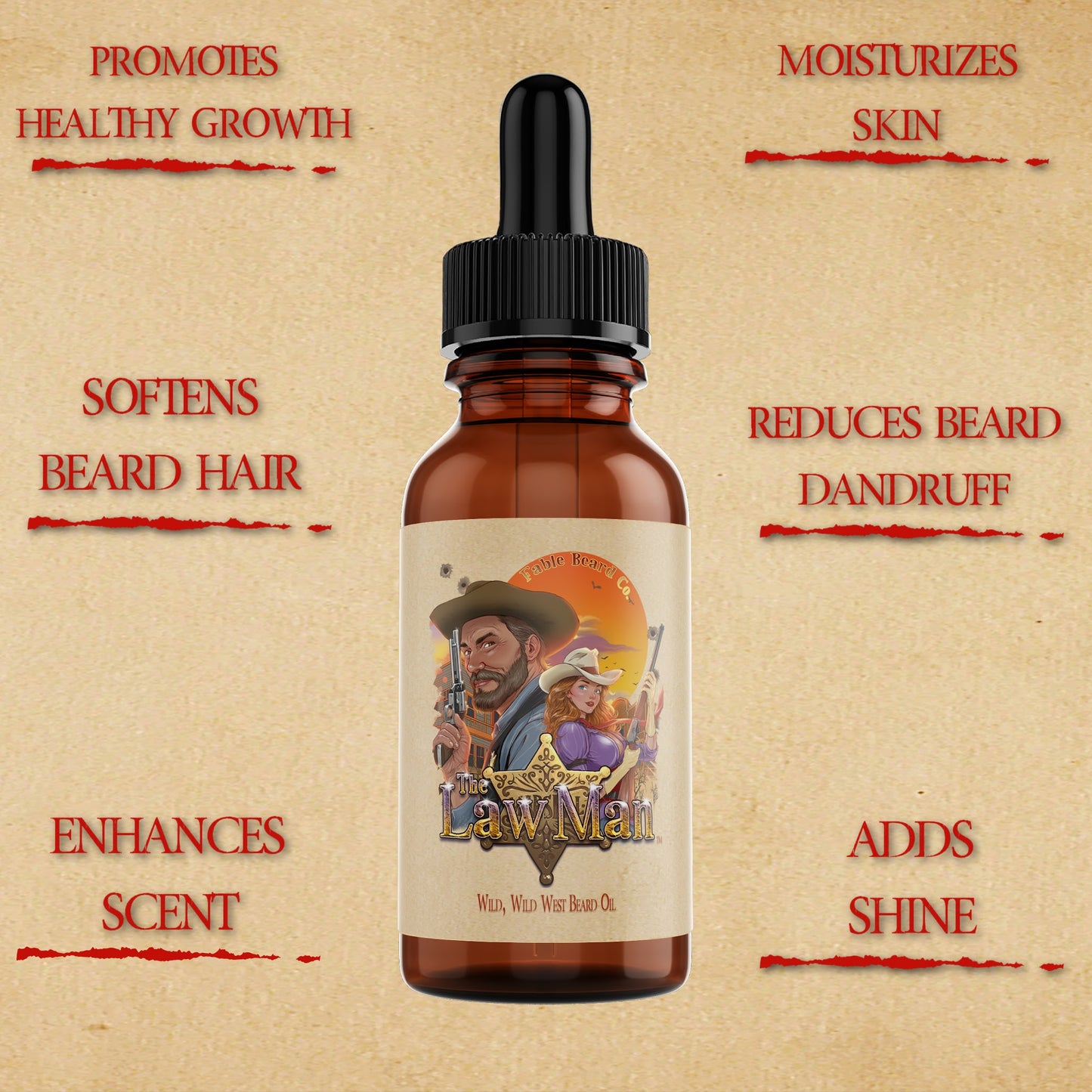 Lawman - Complete Balm Kit - Worn Saddle Leather, Storm Washed Bergamot, Golden Amber
