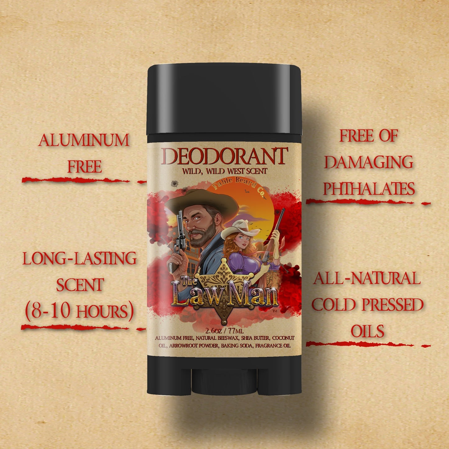 Lawman - Ultimate Bundle - Worn Saddle Leather, Storm Washed Bergamot, Golden Amber