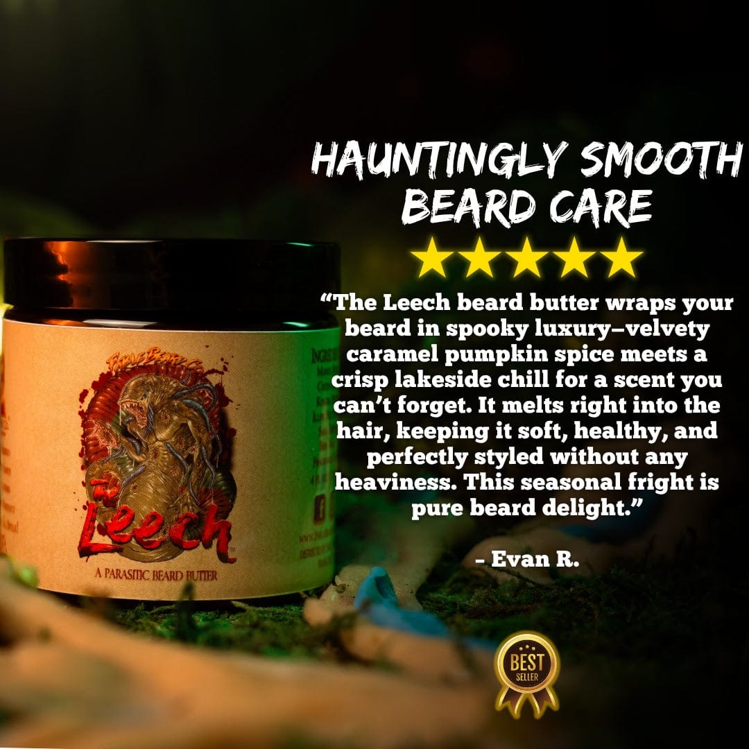 The Leech - Beard Butter - Lakeside Chill, Haunted Hayride, Caramel Pumpkin Spice