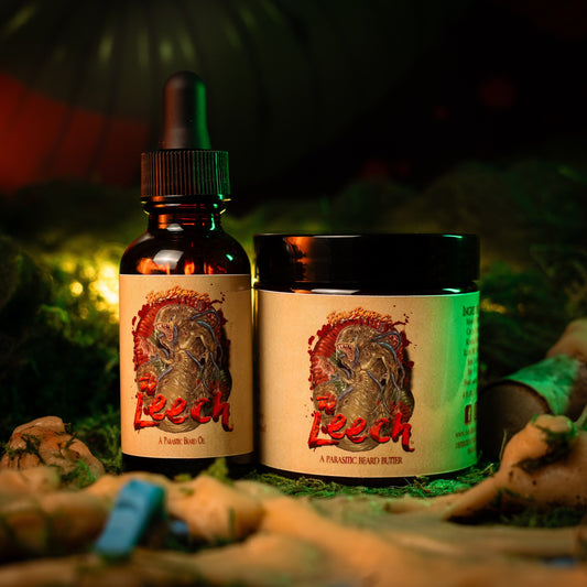 The Leech - Beard Oil & Butter Kit - Lakeside Chill, Haunted Hayride, Caramel Pumpkin Spice