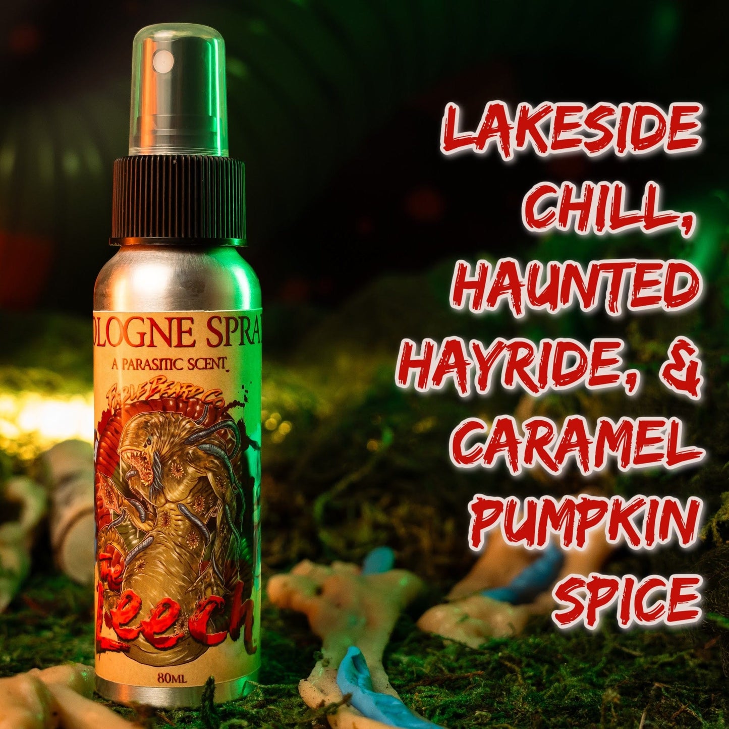 The Leech - Cologne - Lakeside Chill, Haunted Hayride, Caramel Pumpkin Spice