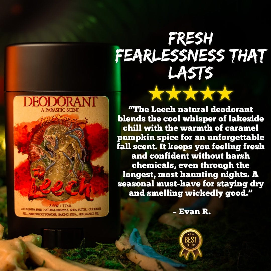 The Leech - Deodorant - Lakeside Chill, Haunted Hayride, Caramel Pumpkin Spice