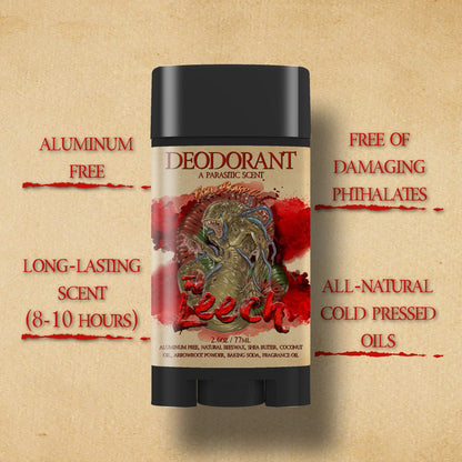 The Leech - Deodorant - Lakeside Chill, Haunted Hayride, Caramel Pumpkin Spice