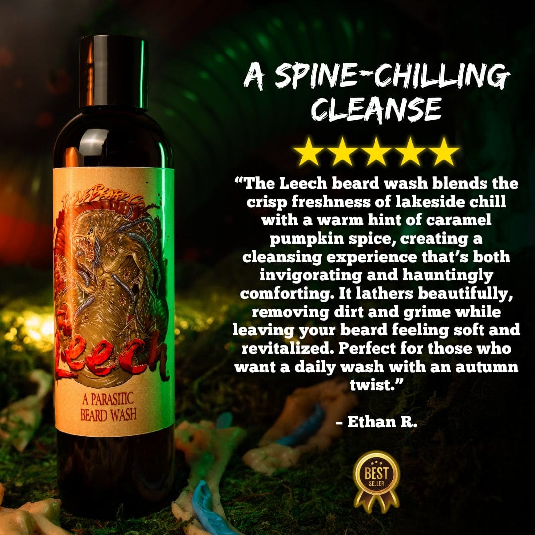 The Leech - Beard Wash - Lakeside Chill, Haunted Hayride, Caramel Pumpkin Spice