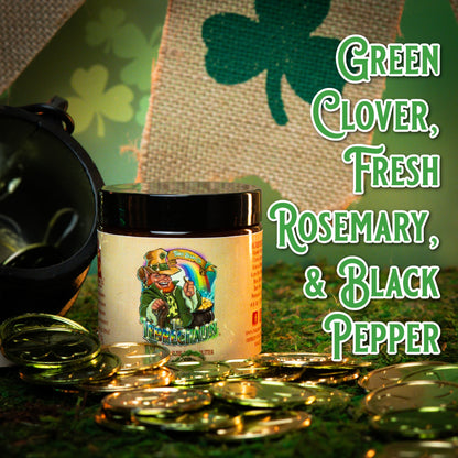 The Leprechaun - Beard Butter - Green Clover, Fresh Rosemary, Black Pepper, and Irish Mist