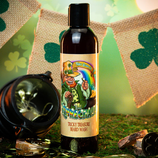 The Leprechaun - Beard Wash - Green Clover, Fresh Rosemary, Black Pepper, and Irish Mist