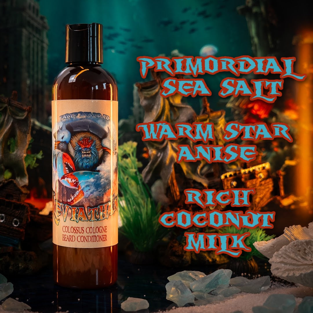 Leviathan - Beard Conditioner - Primordial Sea Salt, Warm Star Anise, Rich Coconut Milk