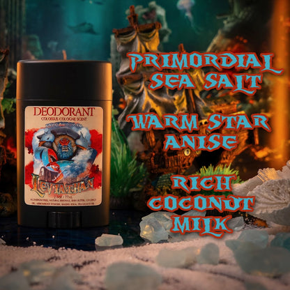 Leviathan - Deodorant - Primordial Sea Salt, Warm Star Anise, Rich Coconut Milk