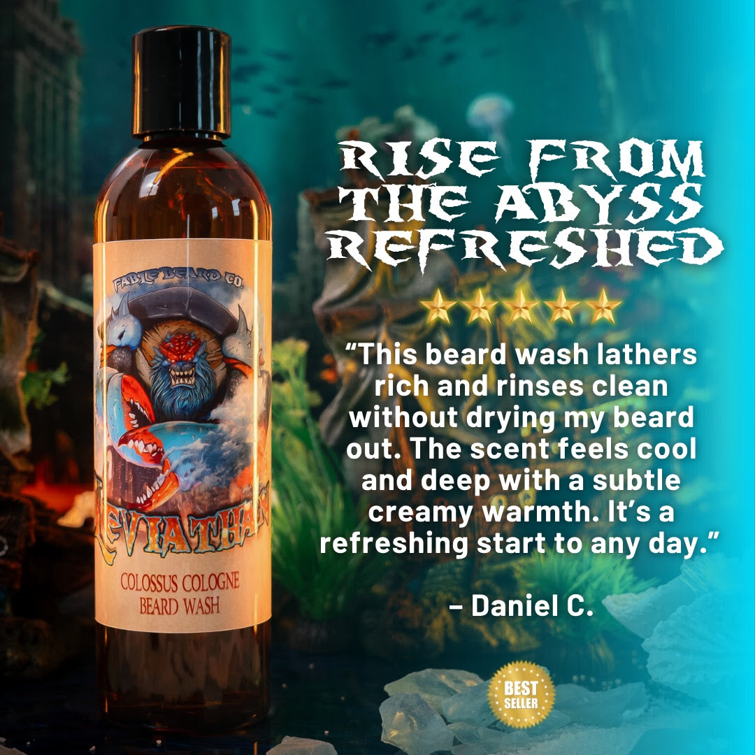 Leviathan - Beard Wash - Primordial Sea Salt, Warm Star Anise, Rich Coconut Milk