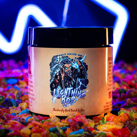 The Lightning Rod - Beard Butter - Fruity Cereal, Crisp Lemon, Fresh Cherries, and Sweet Pomegranate