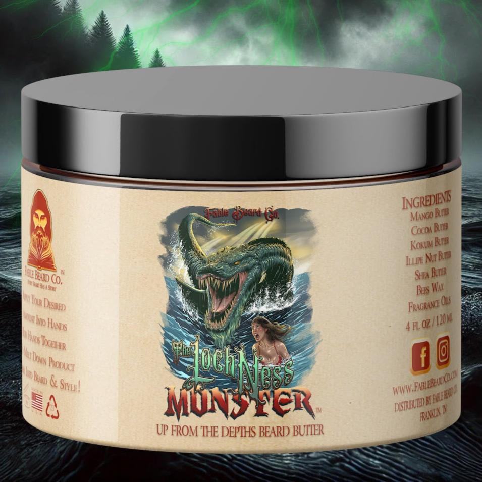 Loch Ness - Beard Butter - Mossy Shores, Scotch Pine, Cryptic Waters, Dark Sage