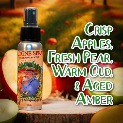 The Grower - Cologne - Crisp Apples, Fresh Pear, Warm Oud, Aged Amber