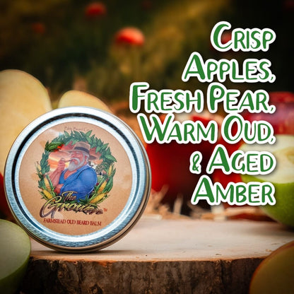 The Grower - Beard Balm - Crisp Apples, Fresh Pear, Warm Oud, Aged Amber